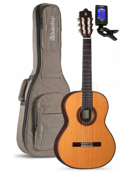 Guitarra Clásica Alhambra 7P Classic Pack fontal