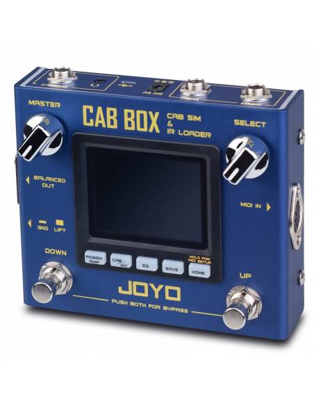 Pedal Efectos Joyo R-08 Cab Box derecha