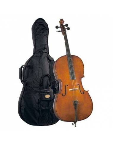Cello Cremona SC-130 frontal y funda