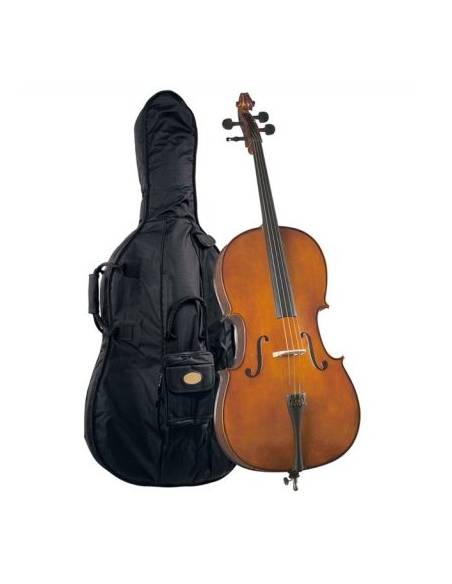 Cello Cremona SC-130 frontal y funda