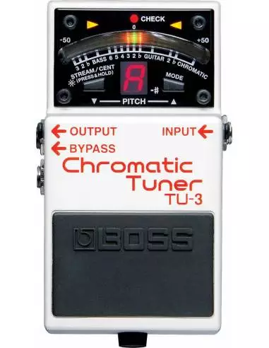 Pedal de Efectos Boss TU-3 Chromatic Tuner