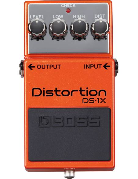 Pedal Efectos Boss DS-1X Distortion frontal