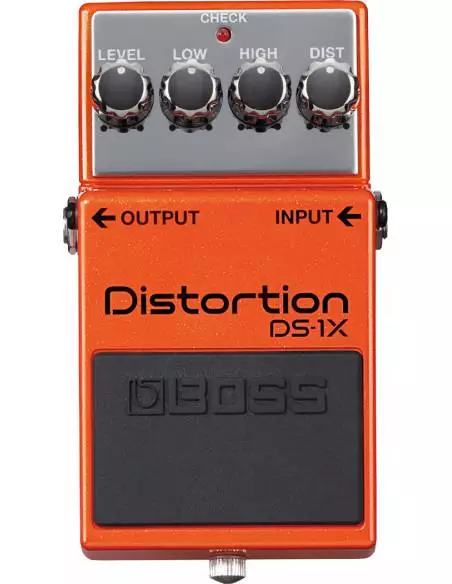 Pedal Efectos Boss DS-1X Distortion frontal