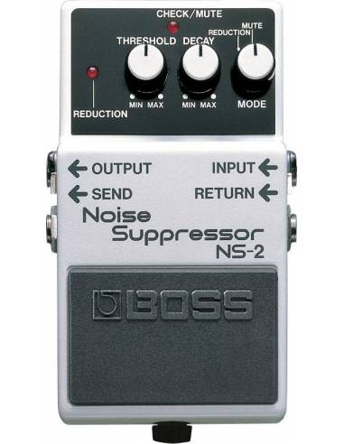 Pedal Efectos Boss NS-2 Noise Supressor frontal