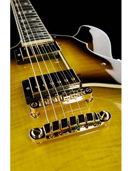 Guitarra Eléctrica Ibanez AS153 AYS central