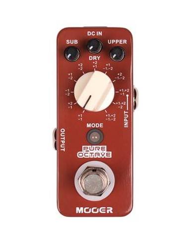 Pedal Efectos Mooer Pure Octave frontal