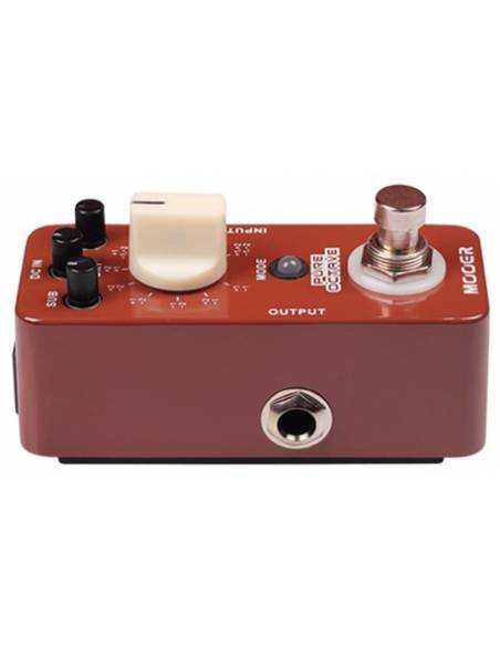 Pedal Efectos Mooer Pure Octave lateral