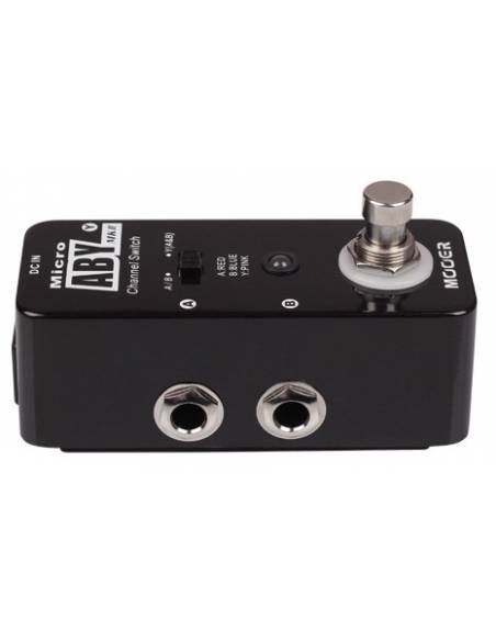 Pedal Efectos Mooer Micro Aby Mkii lateral