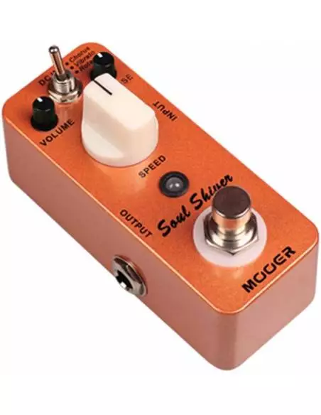 Pedal Efectos Mooer Soul Shiver Multi Modulation lateral