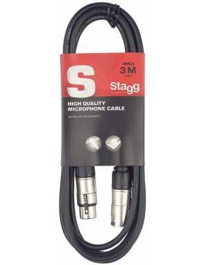 Cable Micrófono Stagg SMC3 XLR-XLR 3m