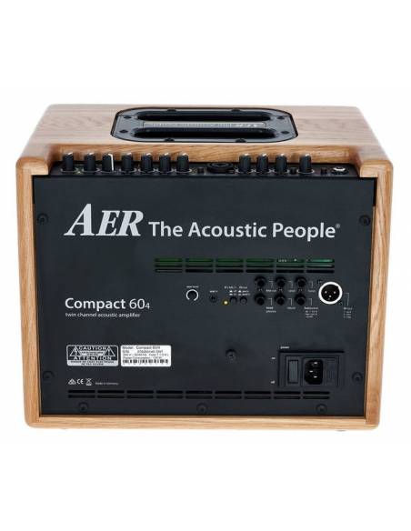 Amplificador Aer Compact 60/4 Roble posterior
