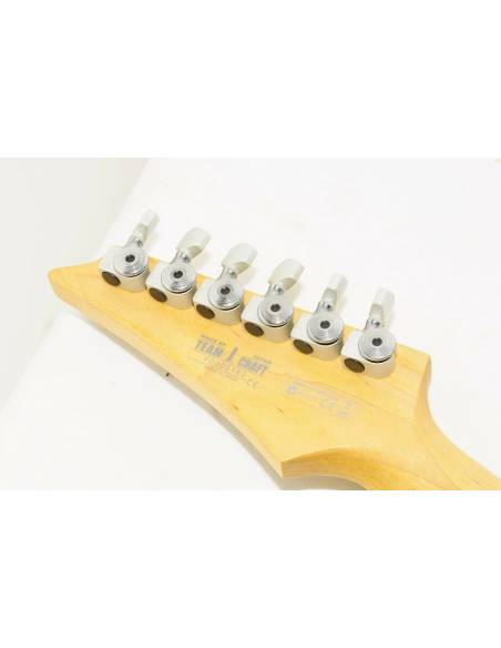 Guitarra Eléctrica Ibanez AT100CL SB Andy Timmons Signature clavijero posterior