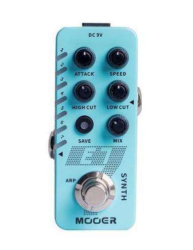 Pedal Efectos Mooer E7 Polyphonic Guitar Synth frontal