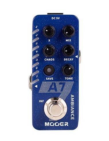 Pedal Efectos Mooer A7 Ambience frfontal