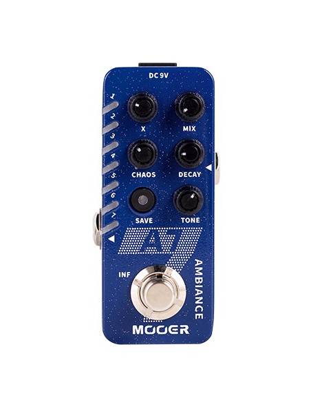 Pedal Efectos Mooer A7 Ambience frfontal