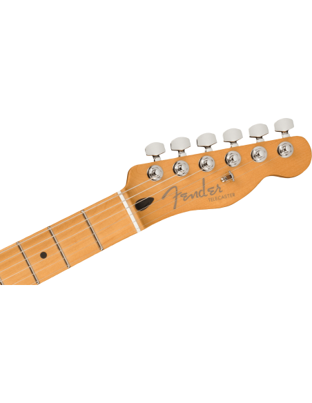 Guitarra Eléctrica Fender Player Plus Telecaster MN 3TSB clavijero frontal