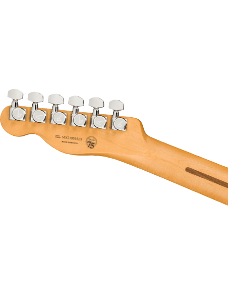 Guitarra Eléctrica Fender Player Plus Telecaster MN 3TSB clavijero posterior