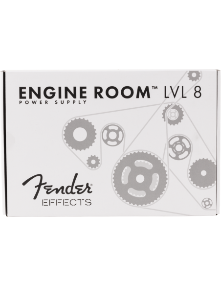Fuente de Alimentación Fender Engine Room LVL8 Pedal Efectos X 8 en caja