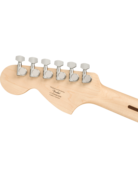Clavijero de la Guitarra Eléctrica Squier By Fender Affinity Stratocaster Mn Hss Lake Placid Blue 15G en pack revés