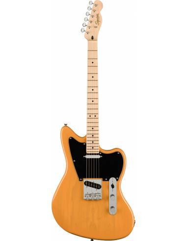 Guitarra Eléctrica Squier By Fender Paranormal Offset Telecaster Maple Fingerboard Black Pickguard Butterscotch Blonde