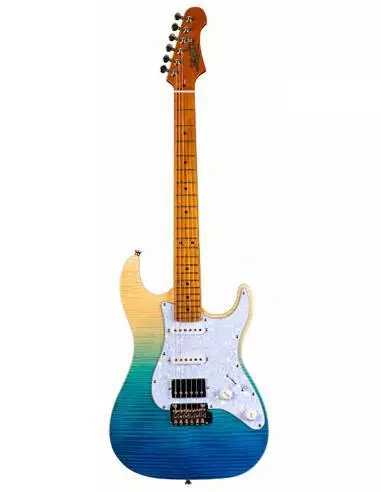 Guitarra Eléctrica Jet Js450 Transparent Blue Hss