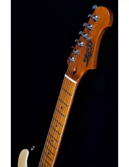 Mástil de la Guitarra Eléctrica Jet Js450 Transparent Blue Hss izquierda