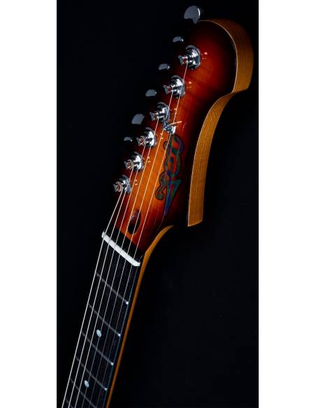 Guitarra Eléctrica Jet JS600 SB HSS clavijero frontal