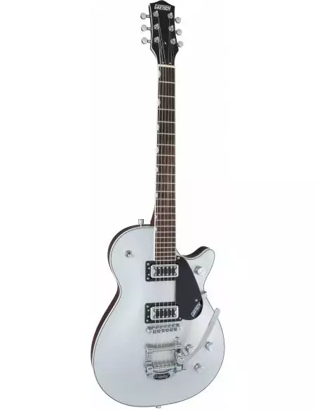 Guitarra Eléctrica Gretsch G5230T Electromatic Jet Ft Black Walnut Fingerboard Airline Silver derecha