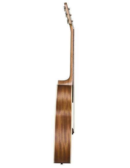 Lateral de la Guitarra Acústica Baton Rouge X11S Solid Spruce Natural satin open pore