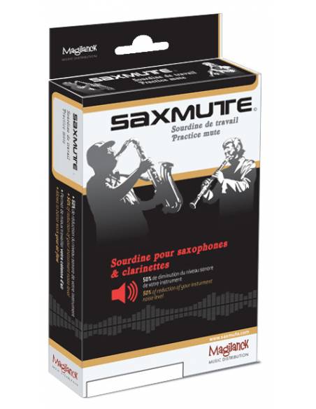 Sordina Saxo Soprano Saxmute A86SM33AB embalaje