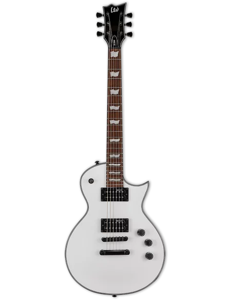 Guitarra Eléctrica LTD EC-256 Snow White frontal