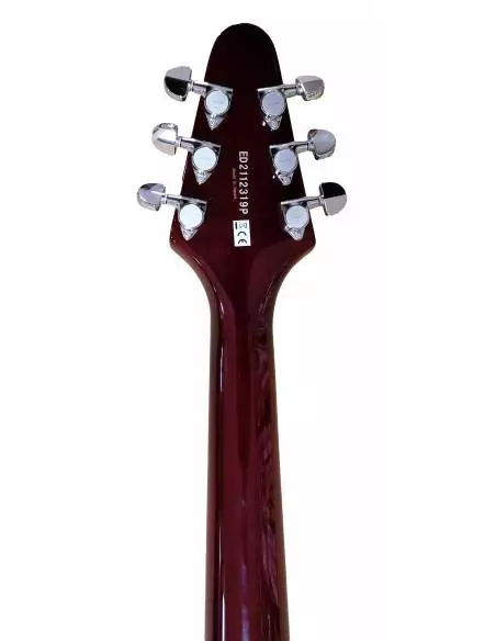 Mástil de la Guitarra Eléctrica Esp Edwards E-Fv-120D Cherry revés