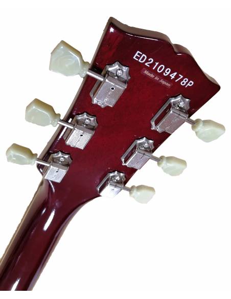 Guitarra Eléctrica ESP Edwards E-SG-120LT2 CH clavijero posterior