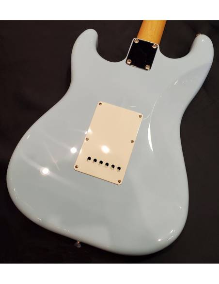 Fondo de la Guitarra Eléctrica Esp Edwards E-St-90Alm Sonic Blue