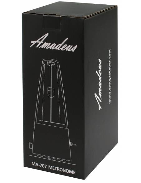 Metrónomo Pirámide con Campana Amadeus AM707 en caja