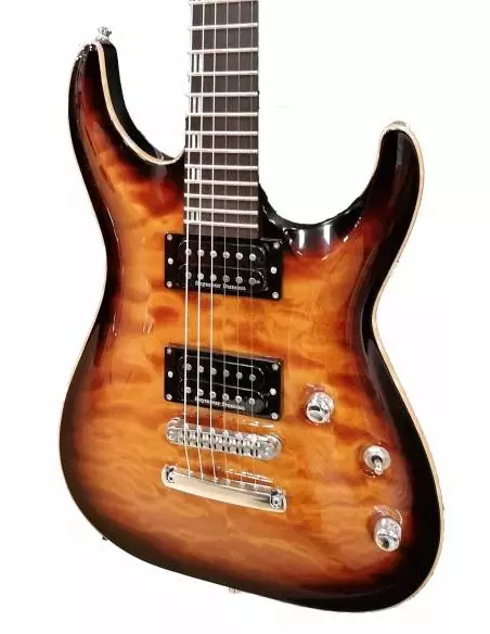 Cuerpo de la Guitarra Eléctrica ESP Horizon CTM NT Antique Brown Sunburst ladeada