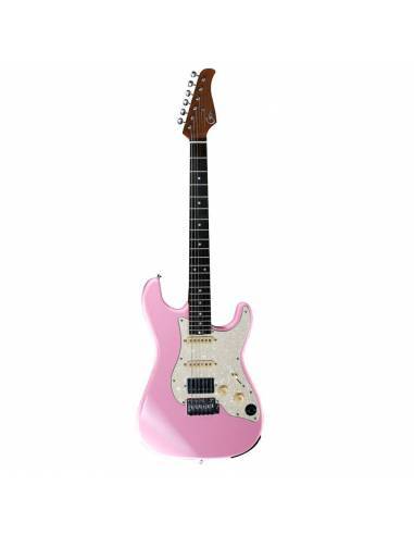 Guitarra Eléctrica Mooer GTRS S800 Rosa frontal