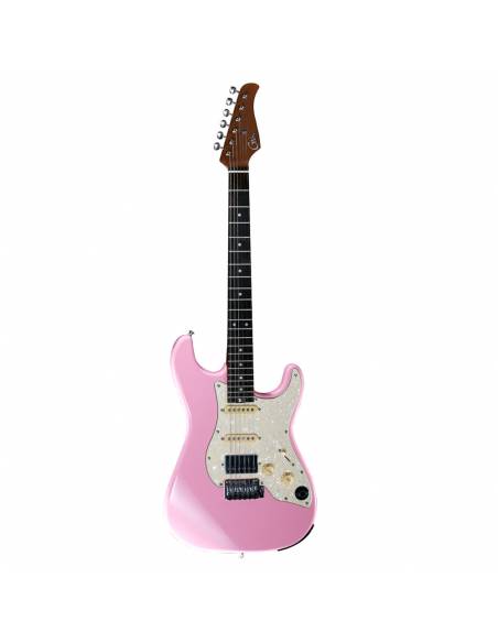 Guitarra Eléctrica Mooer GTRS S800 Rosa frontal