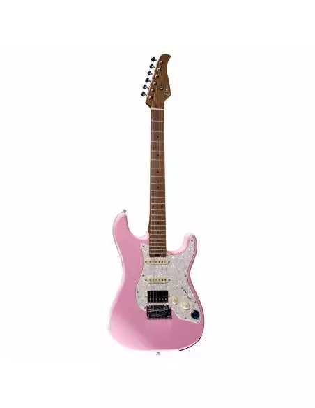 Guitarra Eléctrica Mooer S801 GTRS Pink frontal