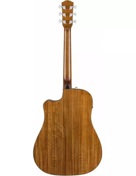 Guitarra Electroacústica Fender CD-140SCE Dreadnought WN NAT con Estuche posterior