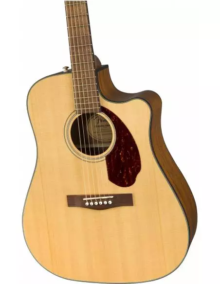 Guitarra Electroacústica Fender CD-140SCE Dreadnought WN NAT con Estuche cuerpo