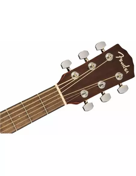 Guitarra Electroacústica Fender CD-140SCE Dreadnought WN NAT con Estuche clavijero frontal