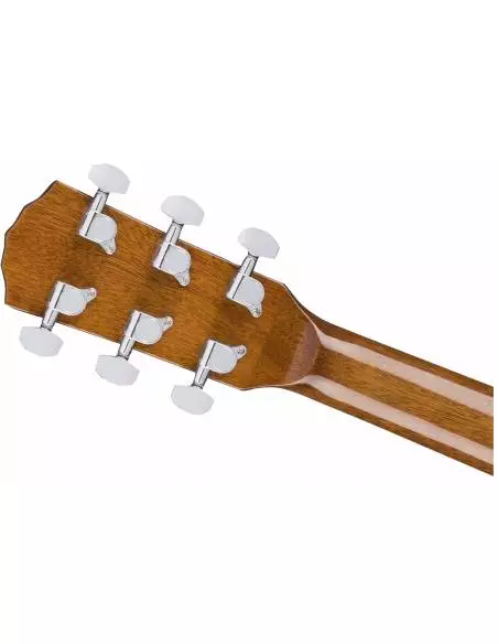 Guitarra Electroacústica Fender CD-140SCE Dreadnought WN NAT con Estuche clavijero posterior