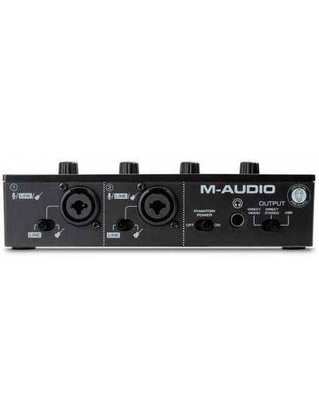 Interface Audio M-audio M-Track Duo Usb 2 Canales frontal