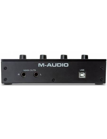 Interface Audio M-audio M-Track Duo Usb 2 Canales trasera