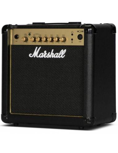 Amplificador Guitarra Marshall MG15GR Gold Reverb 15W perfil
