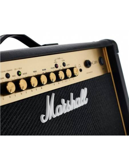 Controles del Amplificador Combo para Guitarra Eléctrica Marshall MG30GFX Gold Efectos 30W