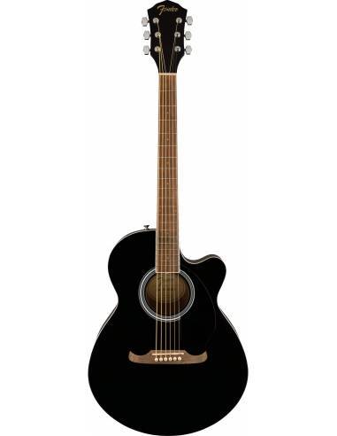 Guitarra Electroacústica Fender FA-135CE Concert V2 WN Black frontal