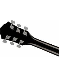 Guitarra Electroacústica Fender FA-135CE Concert V2 WN Black clavijero posterior