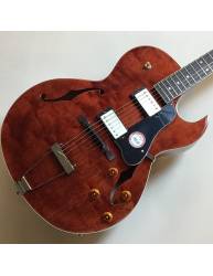 Cuerpo de la Guitarra Eléctrica Seventy Seven Jazz Arched Top Aged Red